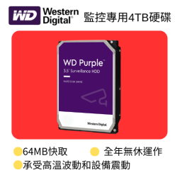 WD PURPLE 硬碟
